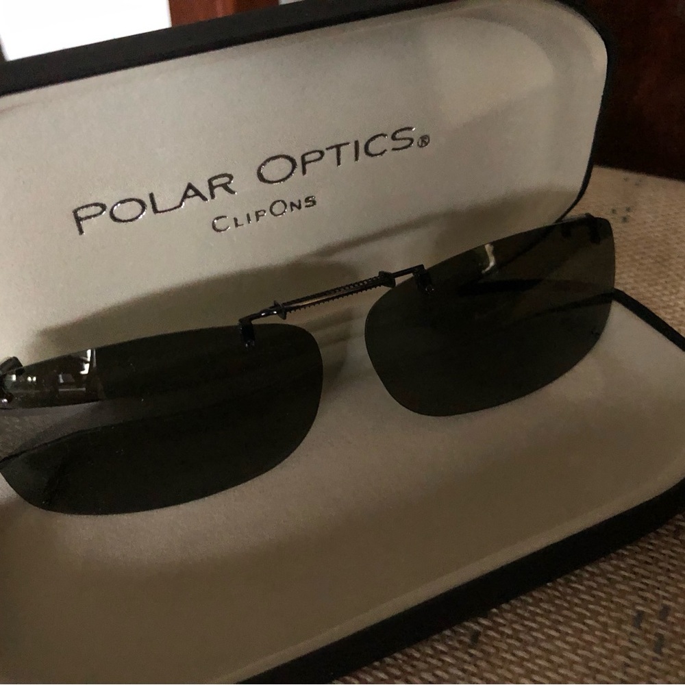 Polar Optics Clip On Sunglasses